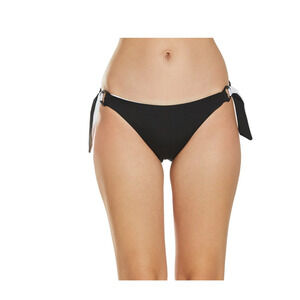 THE BIKINI LAB Reversible Hipster Bottoms Black/White Size S